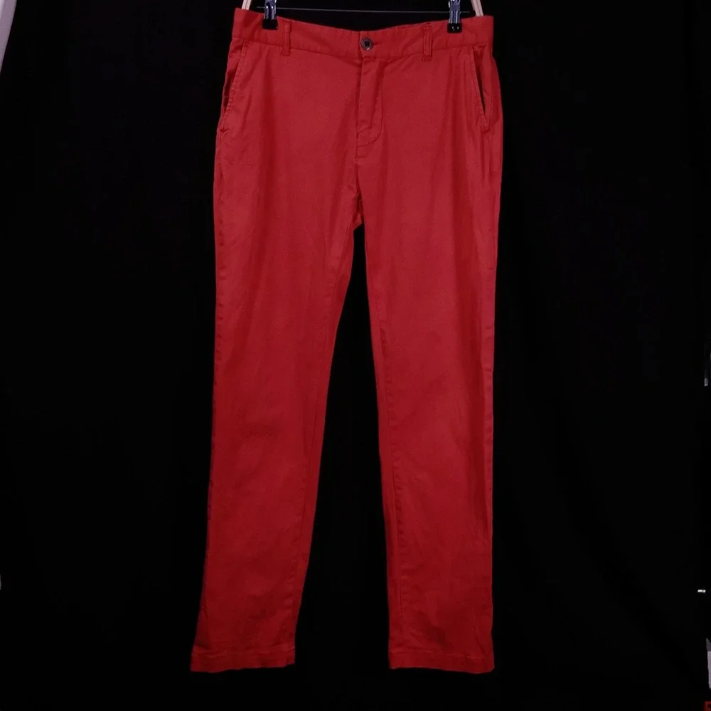 Paperbacks Best Quality Mens 32 Chino‎ Pants Straight Leg Cotton Blend Stretch